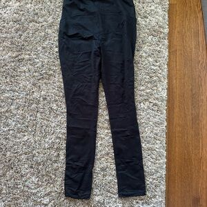 Isabel maternity black yoga pants M